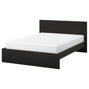 IKEA MALM (ИКЕА МАЛЬМ), Каркас кровати, высокий, czarnobrąz, 299.292.30 29929230 фото