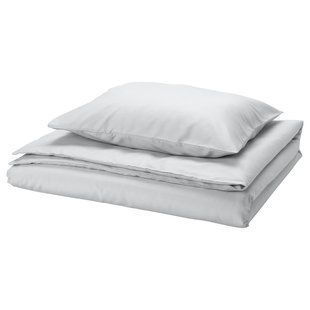 IKEA Підодіяльник і наволочка сірого кольору PILTANDVINGE, 505.790.98 50579098 фото