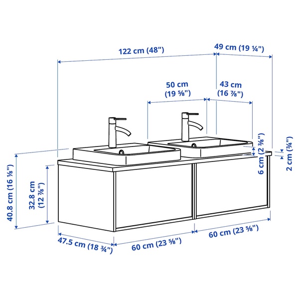 IKEA PRAKTSALVIA (ИКЕА ПРАКТСАЛЬВИЯ), Наволочка, антрацит, 50x50 см, 305.115.75 69528626 фото