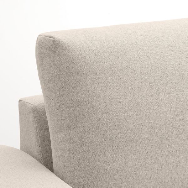 IKEA Диван 4-місний з шезлонгом широкі підлокітники/Гуннаред бежевий VIMLE, 994.017.63 99401763 фото