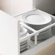 IKEA Sz stj 3fr/2n/wd/hsz, білий/Bodbyn cream METOD / MAXIMERA, 399.133.56 39913356 фото 3