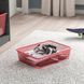 IKEA TROFAST (ІKEA ТРОФАСТ), Книжкова шафа з ящиками, сірий/світло-червоний, 99x44x56 см, 195.151.03 19515103 фото 3