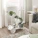 IKEA Подставка для цветов на колесах, белая. CHILISTR&Aring;N, 004.922.48 00492248 фото 1