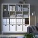 IKEA Полка с несущей рамой, белый/белый KALLAX, 094.427.20 09442720 фото 5