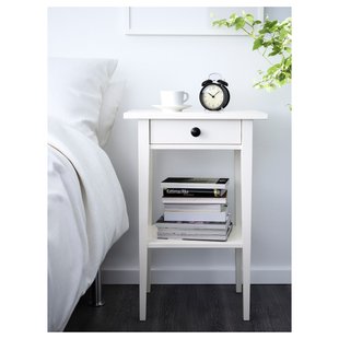 IKEA Тумбочка, біла пляма HEMNES, 202.004.56 20200456 фото