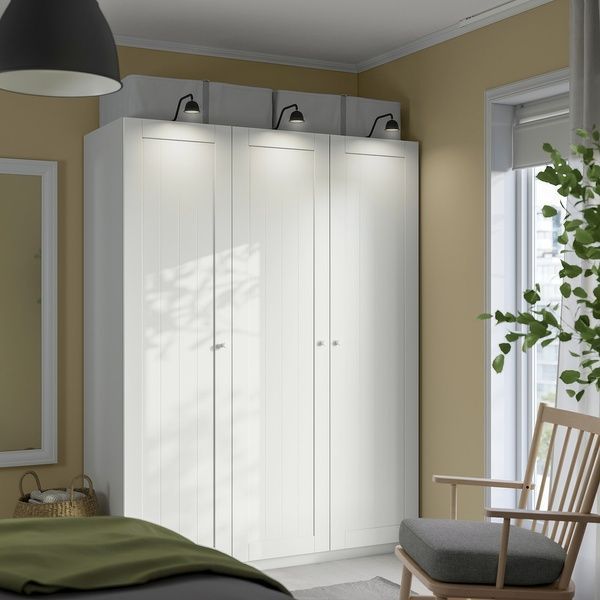 IKEA Гардероб комбінований білий/білий PAX / GULLABERG, 595.615.36 59561536 фото