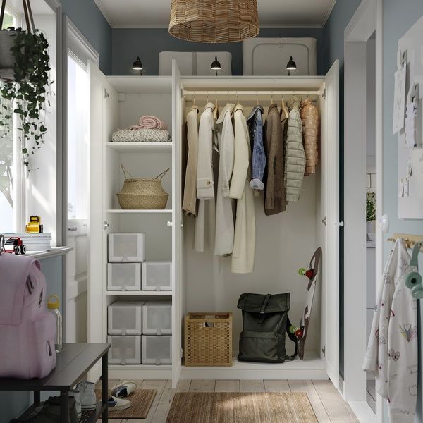 IKEA Гардероб комбінований білий/білий PAX / GULLABERG, 595.615.36 59561536 фото