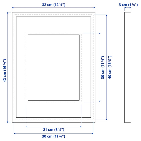 IKEA Рамка, имитация. берёзы RÖDALM, 405.489.17 40548917 фото