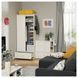 IKEA Гардероб с раздвижными дверями, белый BRUKSVARA, 805.758.81 80575881 фото 3