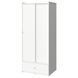 IKEA Гардероб с раздвижными дверями, белый BRUKSVARA, 805.758.81 80575881 фото 2
