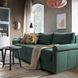 IKEA Диван-кровать 3-местный, Келинге серо-бирюзовый D&Aring;NHULT, 205.724.61 20572461 фото 1