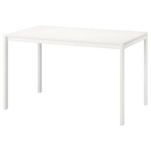 IKEA MELLTORP (ИКЕА MELLTORP), Стол, белый, 125x75 см, 190.117.77 19011777 фото