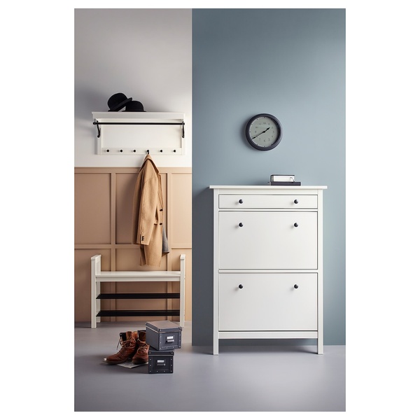 IKEA Полка для шляп, белая HEMNES, 602.437.98 60243798 фото