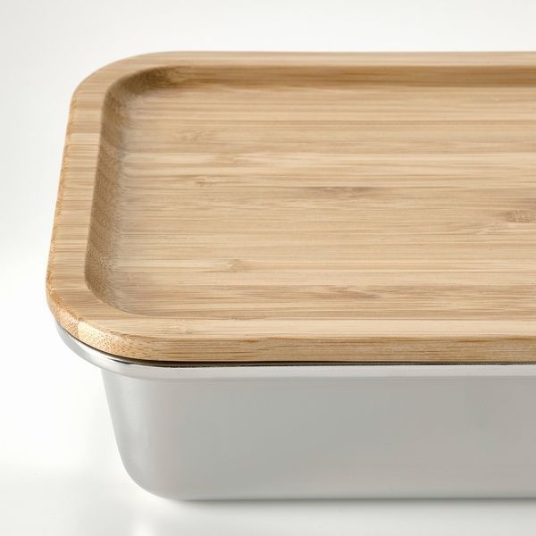 IKEA Кришка, прямокутник/бамбук IKEA 365+, 503.819.07 50381907 фото