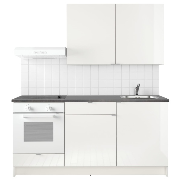 IKEA Кухня, білий глянець KNOXHULT, 891.804.70 89180470 фото