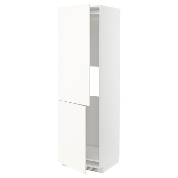 IKEA Сз д лод или замр з 2сз, белый/Вальстена белый METOD, 695.073.46 69507346 фото