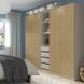 IKEA Гардеробна комбінація, сіро-бежевий/імітація. дуб PAX / STORKLINTA, 995.628.93 99562893 фото 2