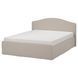 IKEA Каркас кровати с мягкой обивкой, Киланда светло-бежевый RAMNEFJ&Auml;LL, 795.601.59 79560159 фото 1