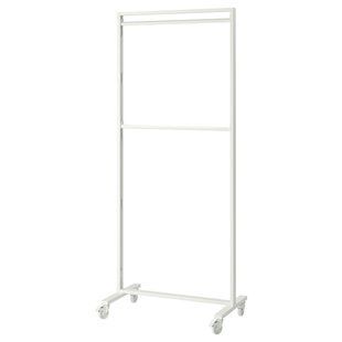 IKEA Каркас на колесах/штанга с кронштейном/полка, белый MITTZON, 295.364.21 29536421 фото