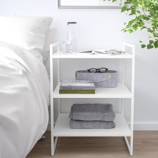 IKEA Стелаж JONAXEL (ІKEA ЙОНАКСЕЛЬ), Книжкова шафа, біла, 50х51х70 см, 704.199.71 70419971 фото