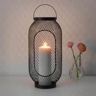 IKEA Фонарь TOPPIG (ИКЕА ТОППИГ), Фонарь для формовой свечи, черный, 49 см, 303.273.08 30327308 фото