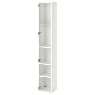 IKEA Шафа висока на 4 полиці білого кольору ENHET, 104.404.52 10440452 фото