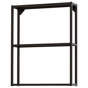 IKEA ENHET (ІKEA ENHET), Корпус шафи з полками, антрацит, 60x15x75 см, 804.489.68 80448968 фото