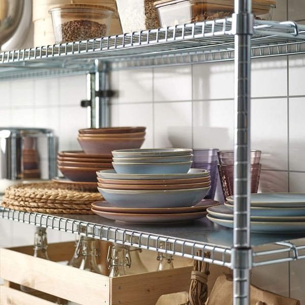 IKEA Тарілка насиченого світло-рожевого кольору F&Auml;RGKLAR, 106.004.12 10600412 фото