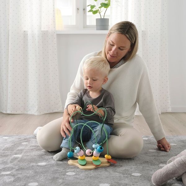 IKEA Лабиринт из бисера, разноцветный UPPST&Aring;, 105.624.91 10562491 фото