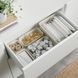 IKEA BESTA (ІKEA БЕСТА), Комбінація для зберігання з ящиками, білий Bj&ouml;rk&ouml;viken/березовий шпон, 180x42x74 см, 894.402.65 89440265 фото 6