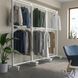 IKEA Каркас на колесах/штанга с кронштейном/полка, белый MITTZON, 295.364.21 29536421 фото 3