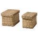 IKEA Коробка з кришкою 2 шт, морська трава LURPASSA, 504.809.12 50480912 фото 2