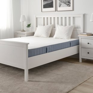 IKEA VESTMARKA Пружиний матрац - твердий / світло-блакитний 160x200 см, 104.512.90 10451290 фото