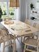 IKEA Стіл, світлий бамбук VOXL&Ouml;V, 404.343.22 40434322 фото 4