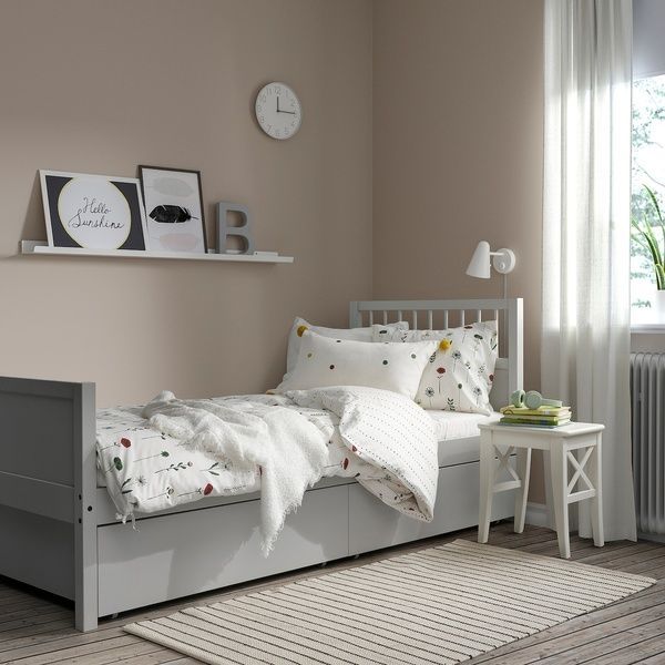 IKEA Контейнер для постельного белья, светло-серый SMYGA, 705.078.21 70507821 фото