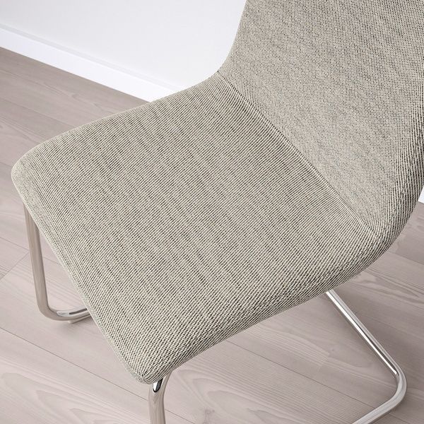 IKEA Стіл і 4 стільці, білий/Віарп бежевий/коричневий STRANDTORP / LUSTEBO, 895.689.37 89568937 фото