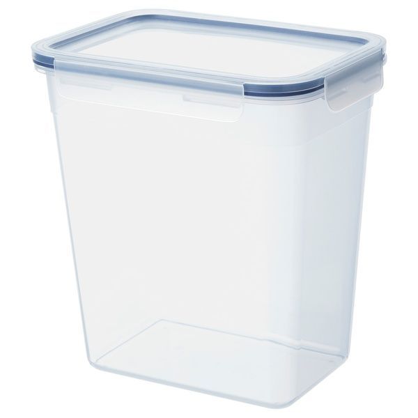 IKEA Контейнер для їжі з кришкою, прямокутний/пластиковий IKEA 365+, 592.768.22 59276822 фото