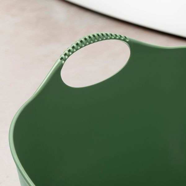 IKEA Кошик для білизни Flexi, всередині/зовні, зелений TORKIS, 205.791.65 20579165 фото