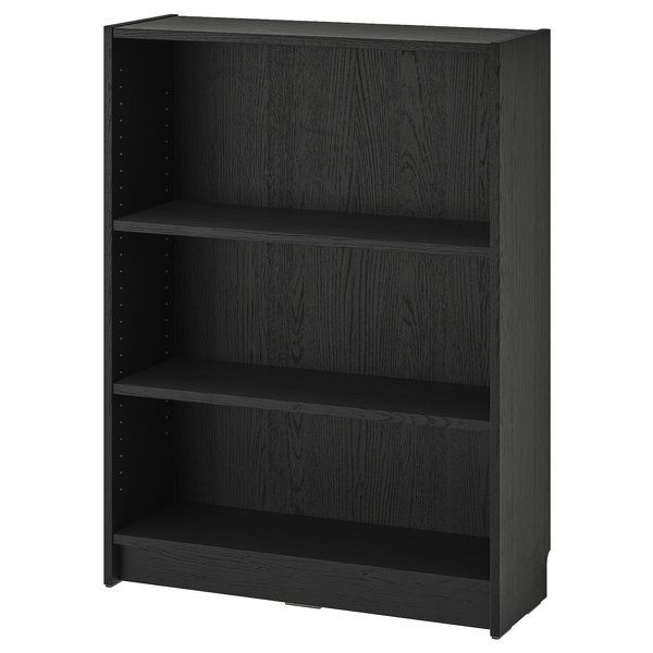 IKEA Книжный шкаф, имитация черного цвета. дуб BILLY, 004.773.37 00477337 фото