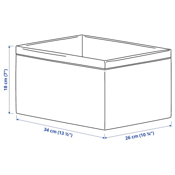 IKEA BAXNA (ІKEA BAXNA), Організатор, сірий/білий, 26x34x18 см, 004.862.90 00486290 фото