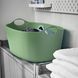 IKEA Кошик для білизни Flexi, всередині/зовні, зелений TORKIS, 205.791.65 20579165 фото 3