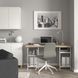 IKEA Письменный стол, дуб беленый/белый LAGKAPTEN / SP&Auml;ND, 495.638.52 49563852 фото 2