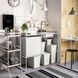IKEA Корзина с крышкой, светло-серая H&Aring;LLBAR, 504.202.06 50420206 фото 1