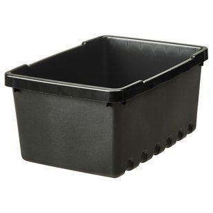 IKEA Контейнер, чорний UPPSNOFSAD, 504.447.83 50444783 фото