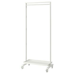 IKEA Каркас на колесах/штанга с кронштейном/полка, белый MITTZON, 795.364.14 79536414 фото