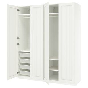 IKEA Гардероб комбінований білий/білий PAX / GULLABERG, 795.636.81 79563681 фото