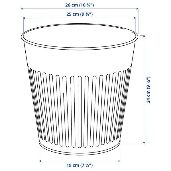 IKEA Крышка для цветочного горшка, для внутреннего/наружного использования/антрацит CITRONMELISS, 805.625.10 80562510 фото