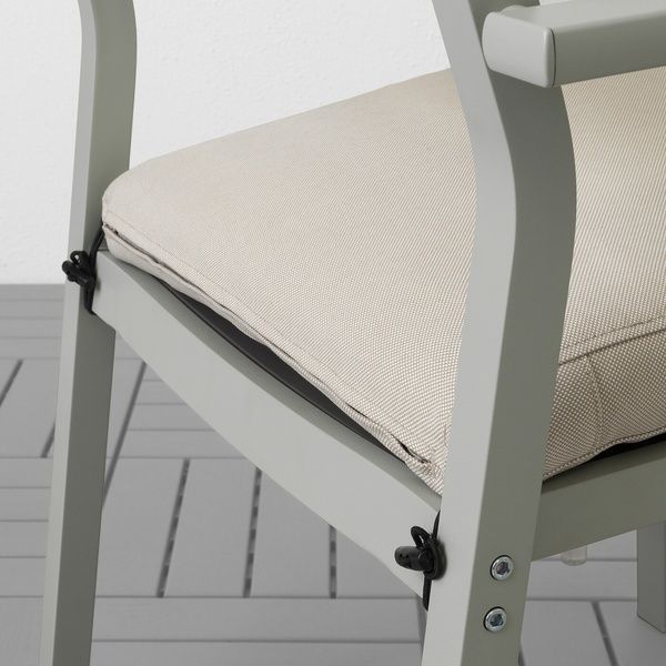 IKEA Подушка на садовое кресло, бежевый FR&Ouml;S&Ouml;N/DUVHOLMEN, 592.534.39 59253439 фото