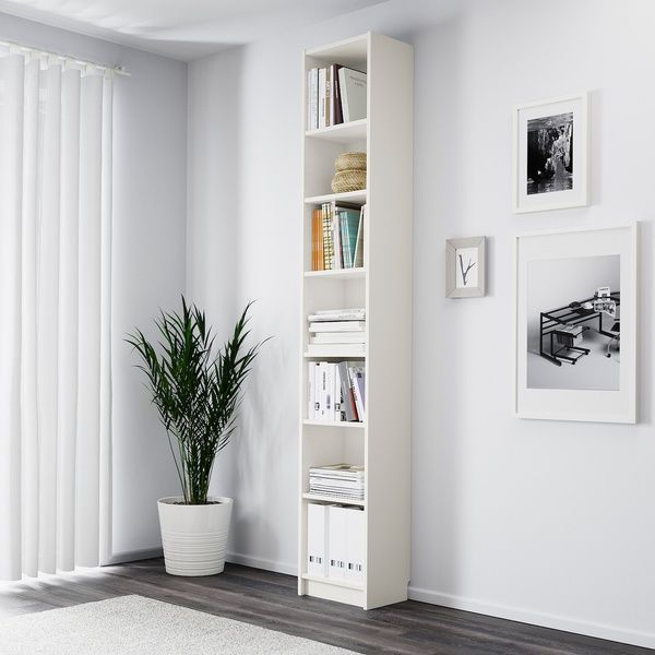 IKEA Стеллаж BILLY (ИКЕА БИЛЛИ), Стеллаж, белый, 492.177.34 49217734 фото