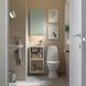 IKEA Книжкова шафа, білий/блідо-сіро-зелений ENHET, 994.972.99 99497299 фото 1